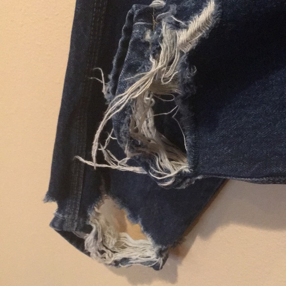 NWOT CURRENT/ ELLIOTT THE CROPPED STRAIGHT jeans - Picture 4 of 6